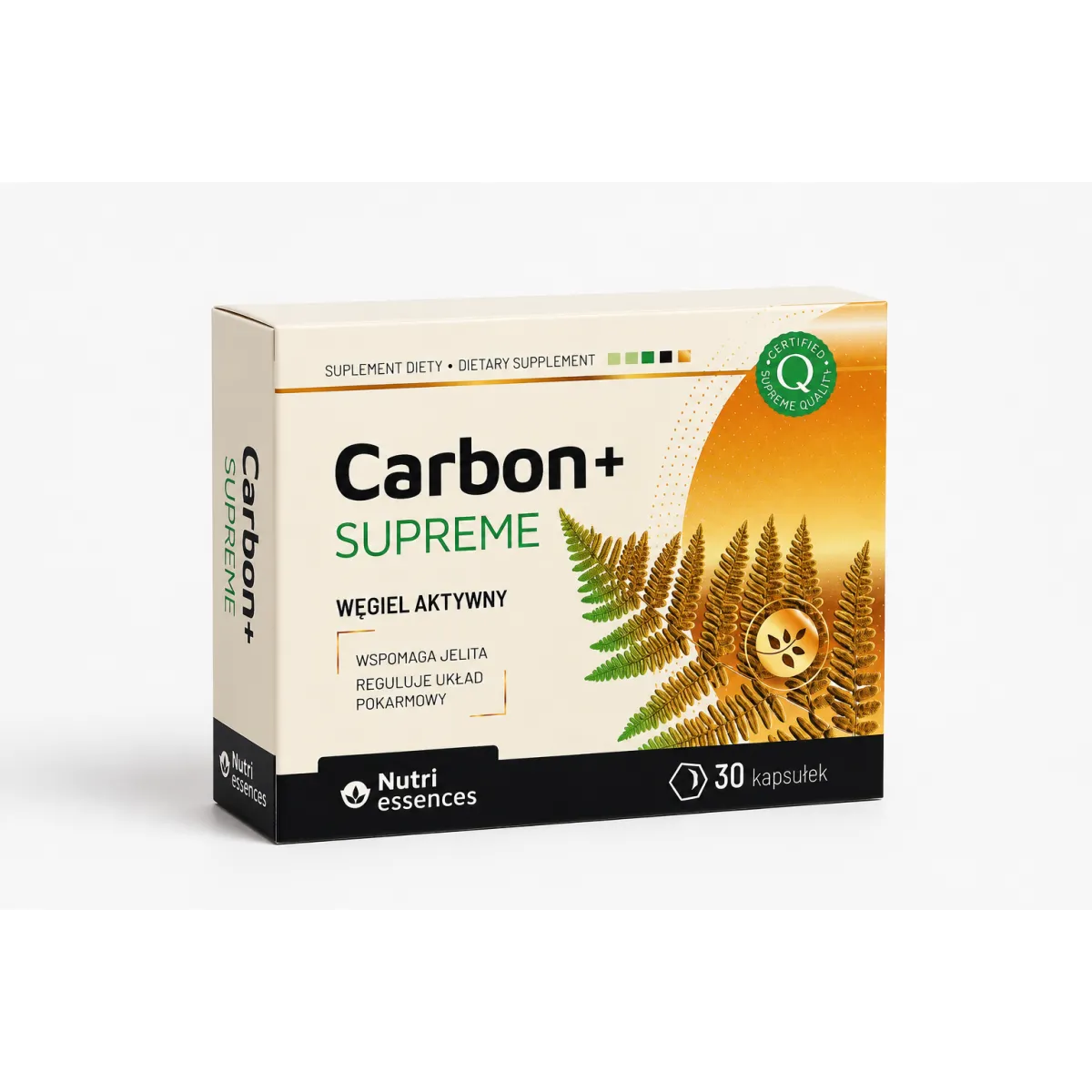 CARBON+ WĘGIEL AKTYWNY SUPREME 30 kapsułek