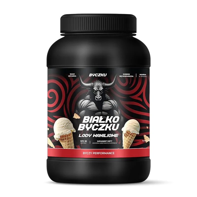BYCZKU BIAŁKO BYCZKU LODY WANILIOWE 1000 g
