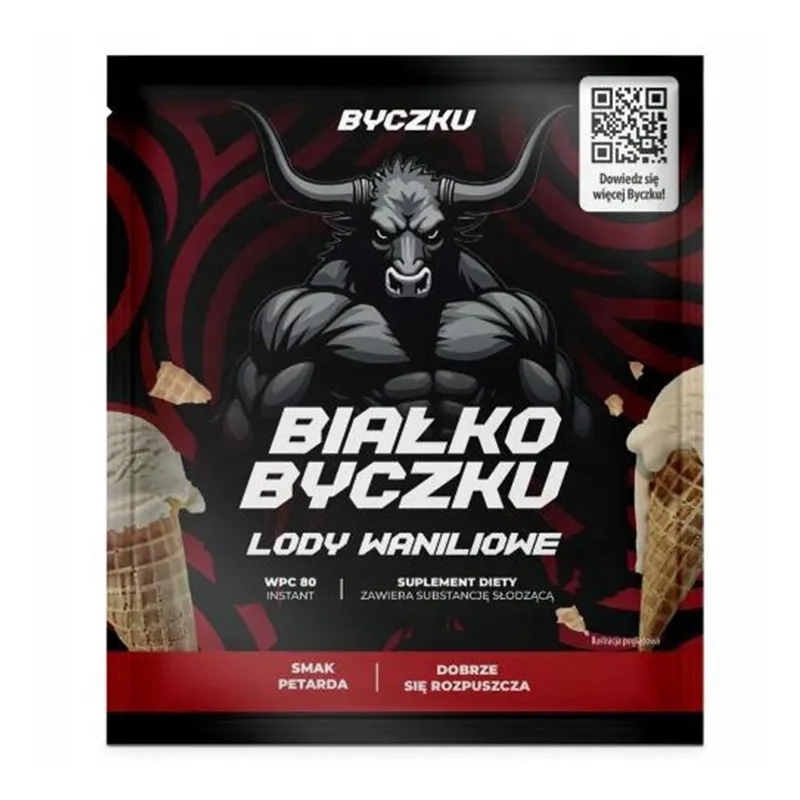 BYCZKU BIAŁKO BYCZKU LODY WANILIOWE 30 g