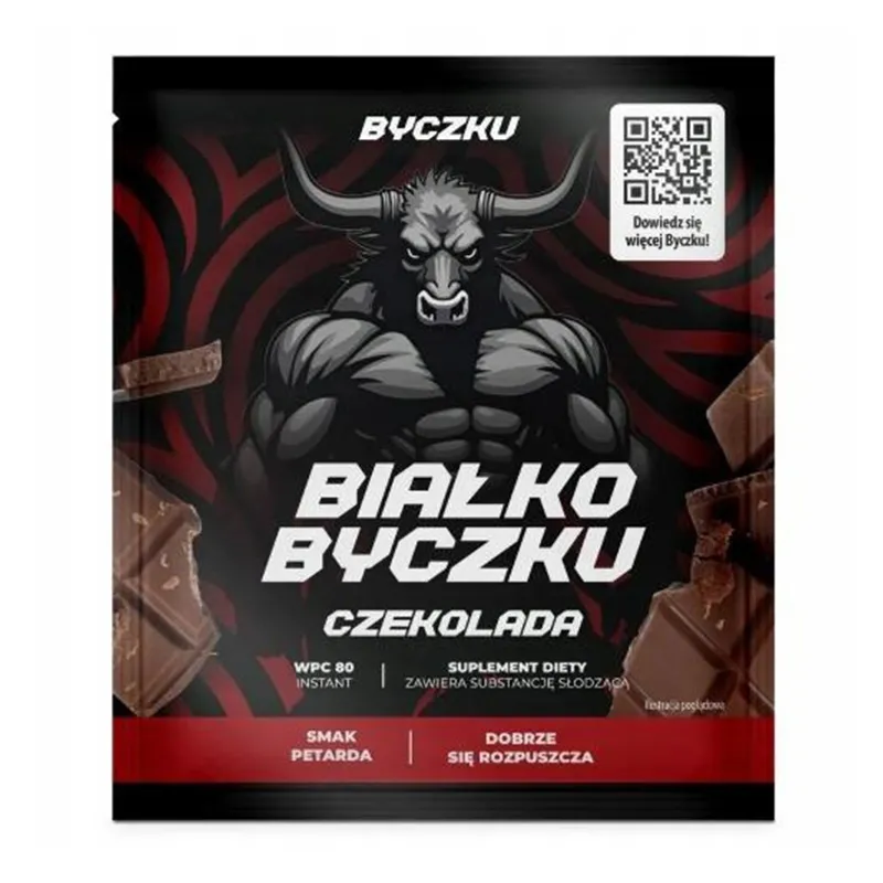 BYCZKU BIAŁKO BYCZKU CZEKOLADA 30 g