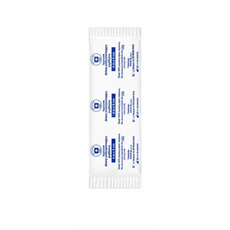 APTECZKA ABC OPASKA DZIANA PODTRZYMUJĄCA 4 m x 5 cm 1 sztuka