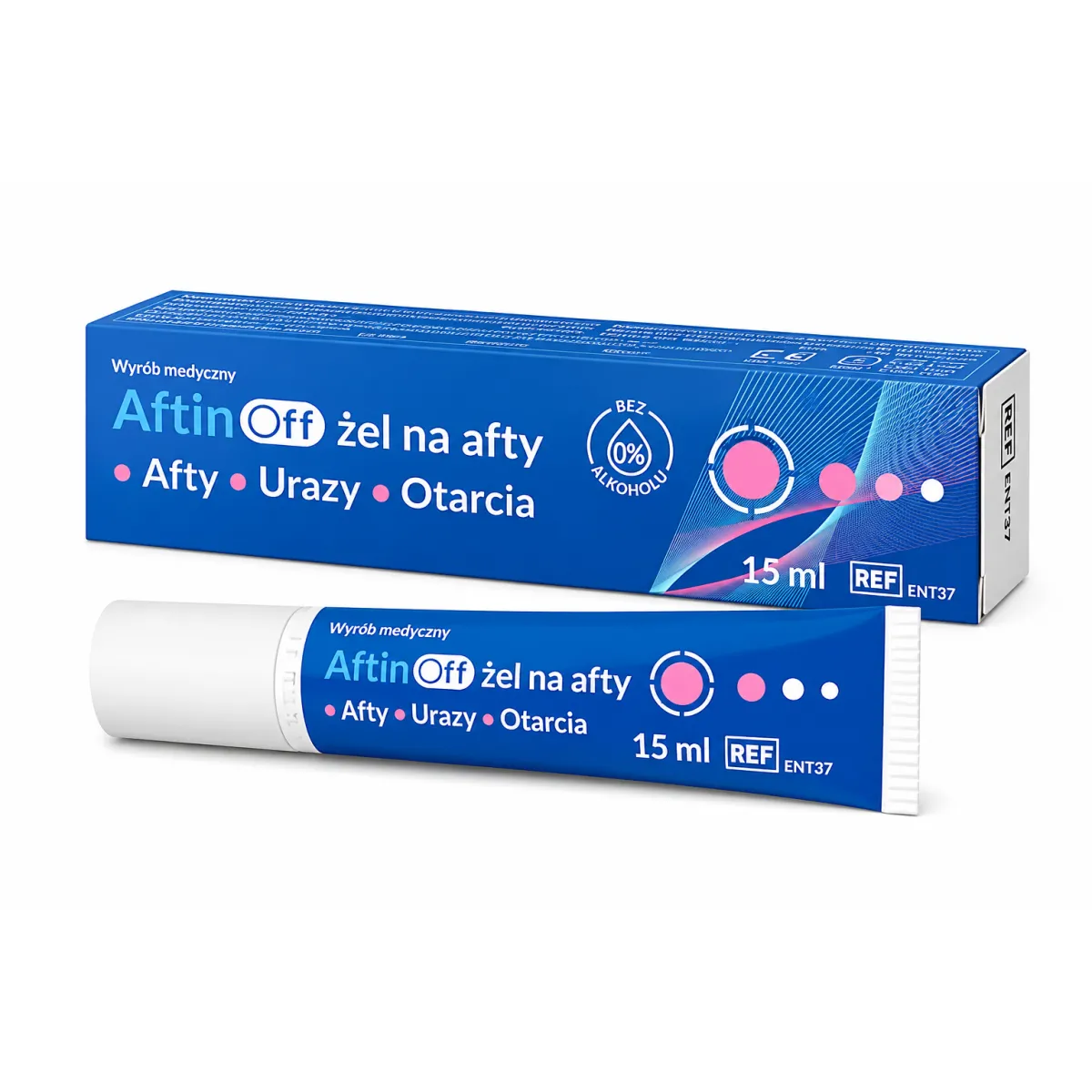 RODZINA ZDROWIA AFTINOFF ŻEL NA AFTY 15 ml