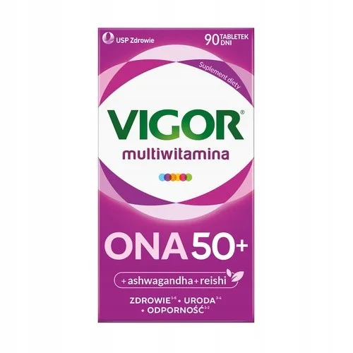 VIGOR multiwitamina Ona 50+ 90 tabletek