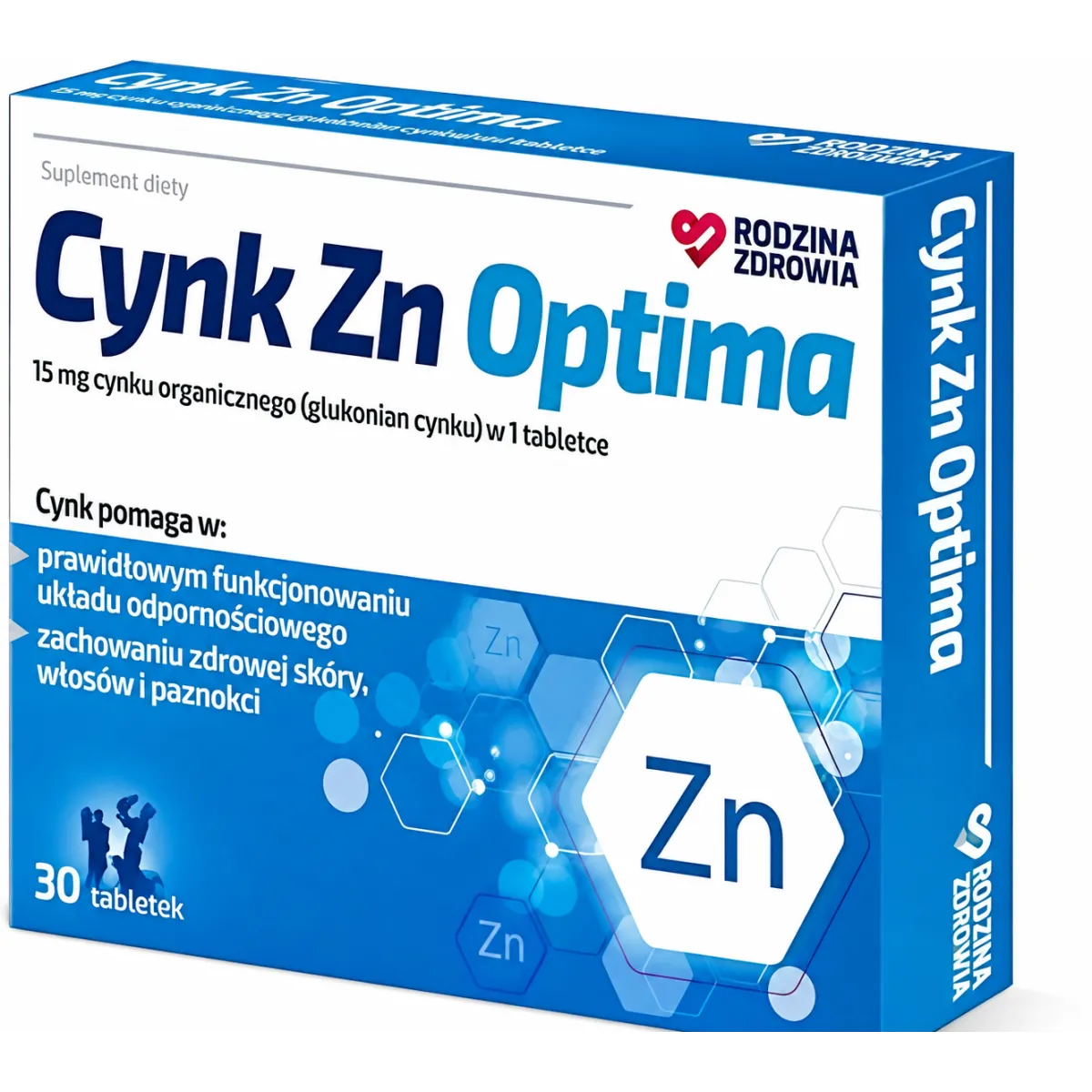 RODZINA ZDROWIA CYNK ZN OPTIMA 30 tabletek