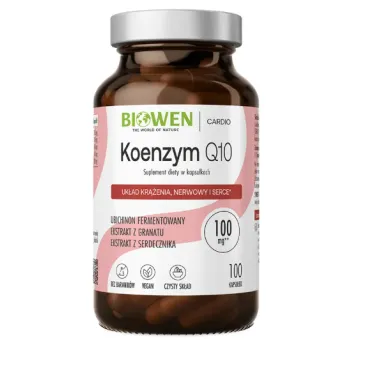 BIOWEN KOENZYM Q10 100 mg 100 kapsułek