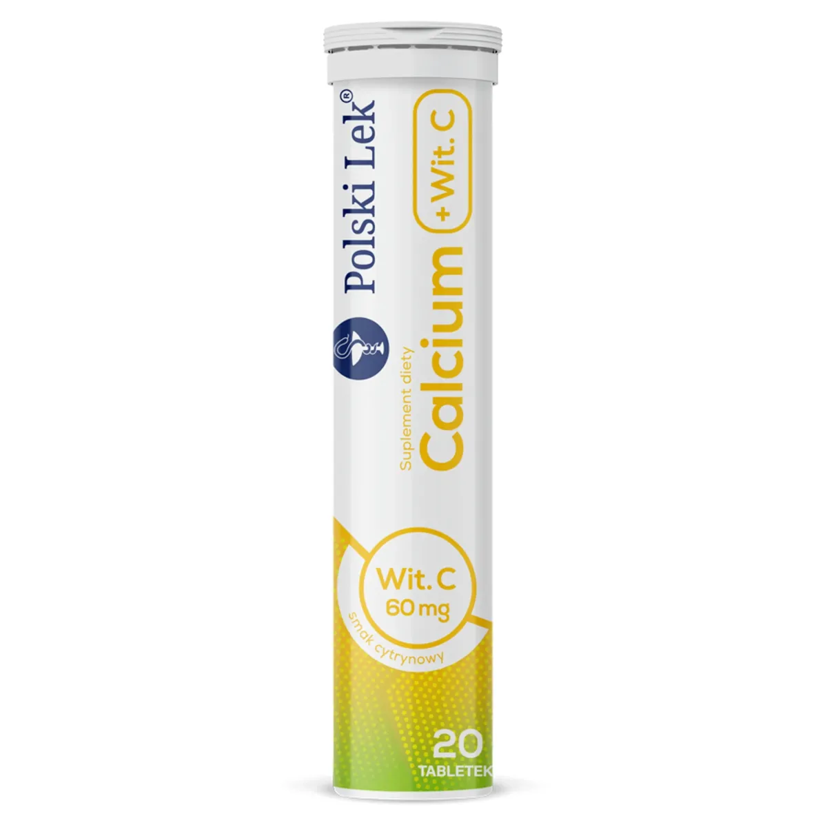 CALCIUM + WITAMINA C 20 tabletek musujących