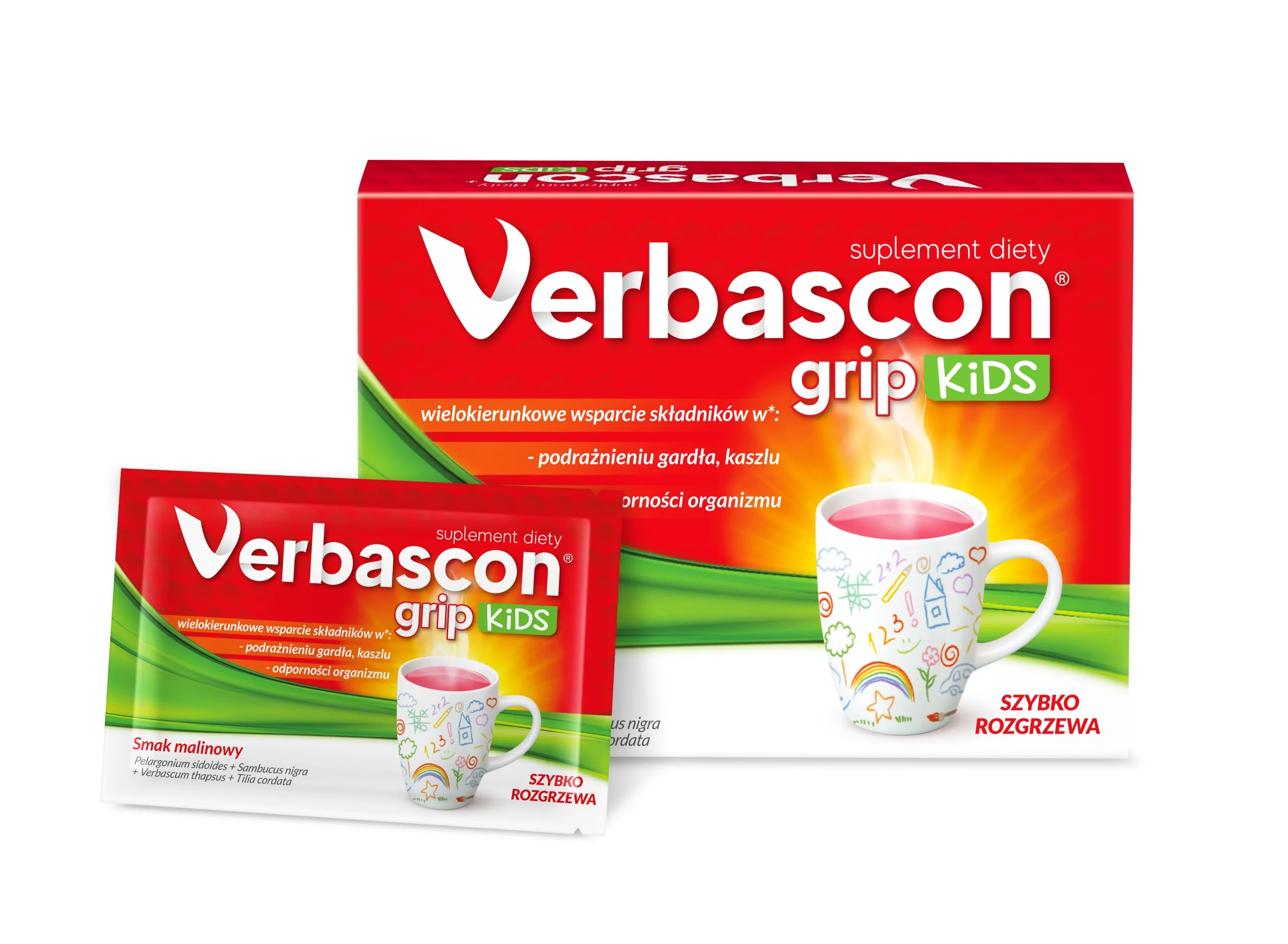 VERBASCON GRIP KIDS 10 saszetek