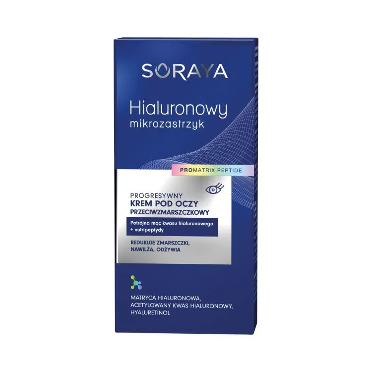 SORAYA Progresywny krem pod oczy przeciwzmarszczkowy 15 ml