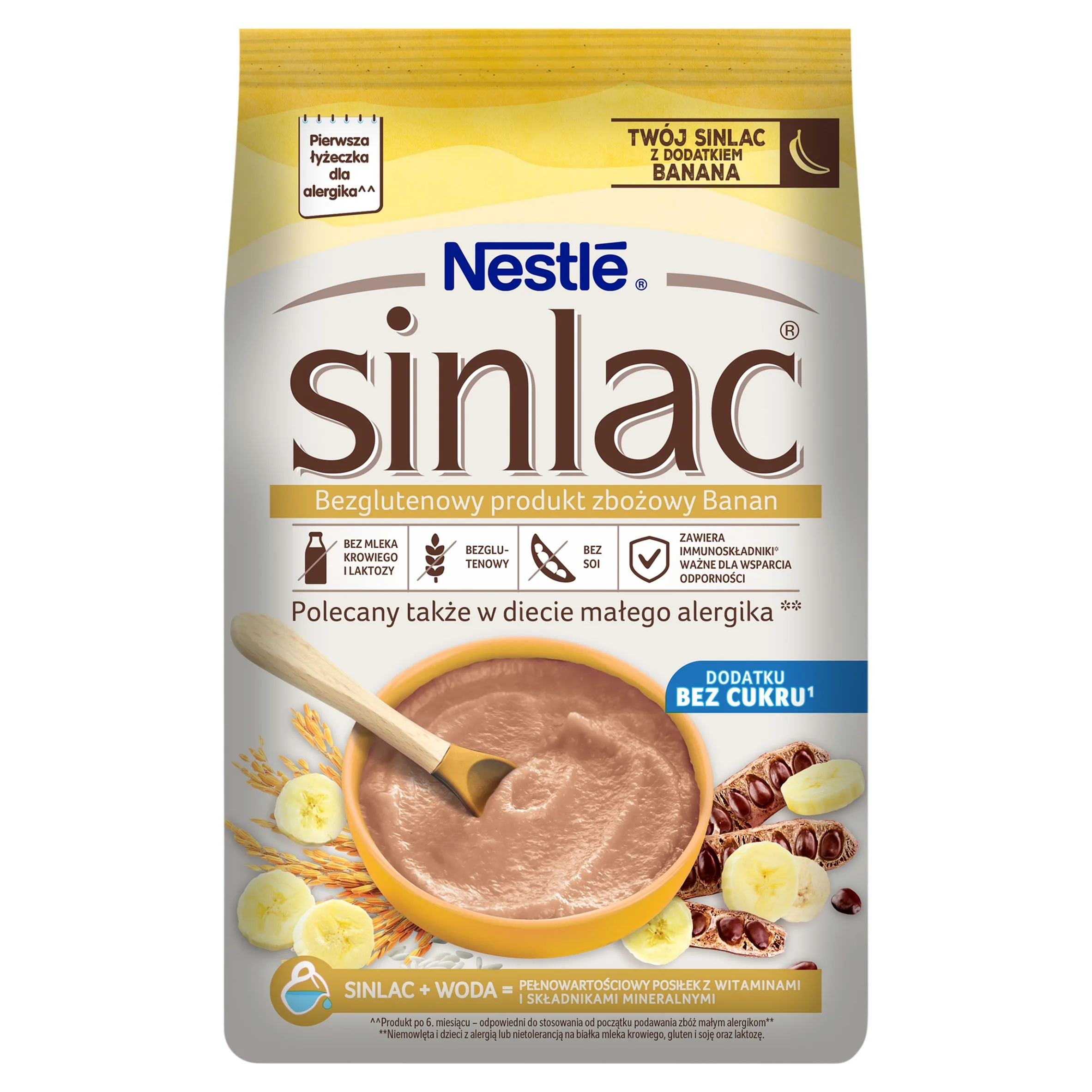 NESTLE SINLAC BANAN BEZGLUTENOWY...