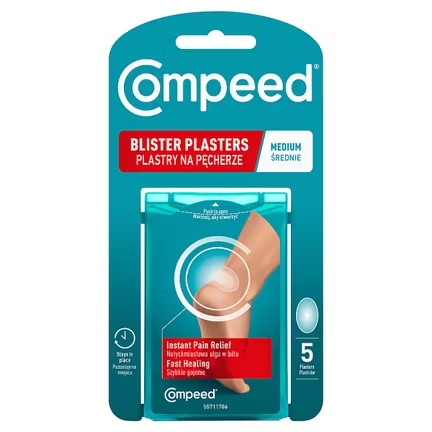 Compeed, plastry na pęcherze, średnie, 5 sztuk