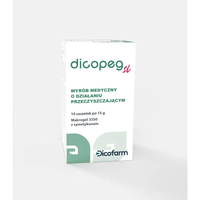 Dicopeg SI, proszek do sporządzania roztworu doustnego, 10 x 15 g