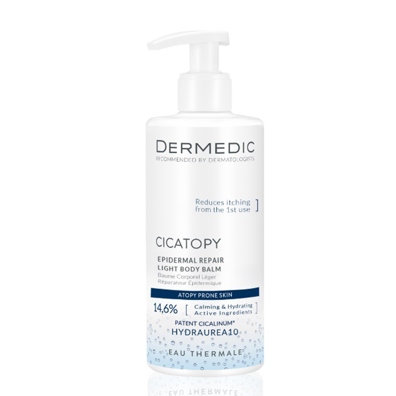 DERMEDIC CICATOPY LEKKI BALSAM DO CIAŁA ODBUDOWUJĄCY NASKÓREK 300 ml