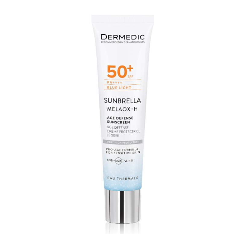 DERMEDIC SUNBRELLA LEKKI KREM OCHRONNY AGE DEFENSE SPF 50+ 40 ml