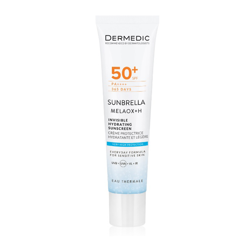 DERMEDIC SUNBRELLA NAWILŻAJĄCY, LEKKI KREM OCHRONNY SPF 50+ 40 ml