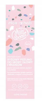 BIELENDA HAIR BOOM RICE REHAB ENZYMATYCZNY PEELING DO SKÓRY GŁOWY I WŁOSÓW 100 ml
