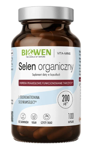 BIOWEN SELEN ORGANICZNY 100 kapsułek