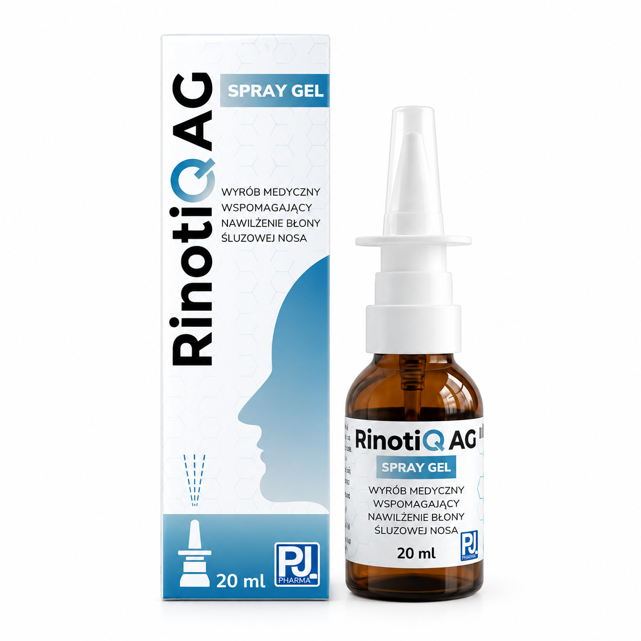 BIOCERIQ RINOTIQ AG SPRAY GEL DO NOSA 20 ml