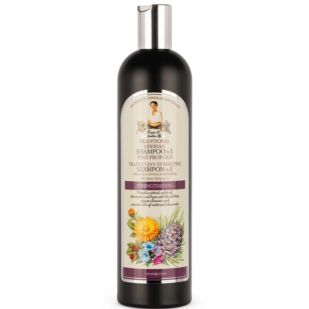 BABUSZKA AGAFIA Szampon do włosów Cedrowy 550 ml