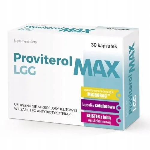 PROVITEROL LGG MAX 30 kapsułek DW:2027/01/31