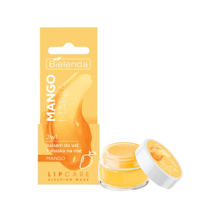 BIELENDA Balsam do ust + maska na noc Mango 2w1 10g
