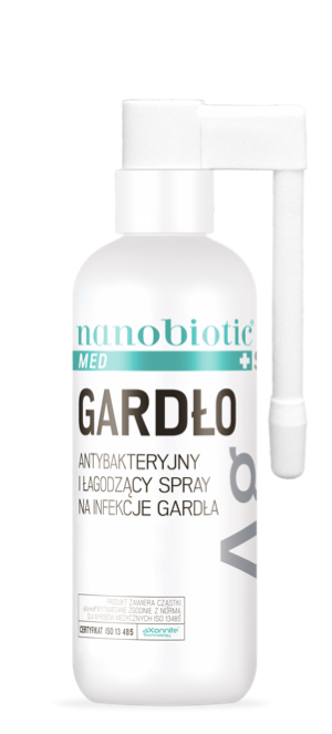 NANOBIOTIC MED SILVER GARDŁO 30 ml