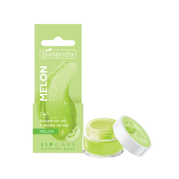 BIELENDA Skip to the beginning of the images gallery Balsam do ust + maska na noc Melon bomb 2w1 10g