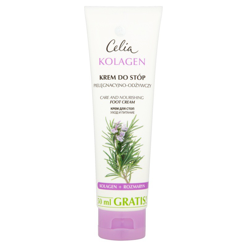 Celia Kolagen Krem do Stóp Pielęgnacyjno-Odżywczy 125 ml