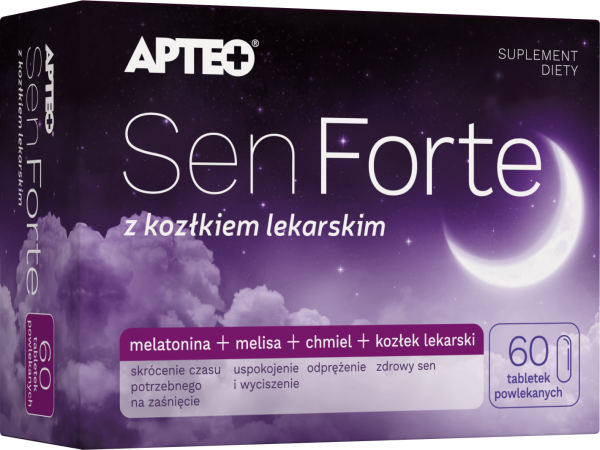 APTEO SEN FORTE Z KOZŁKIEM LEKARSKIM 60 tabletek
