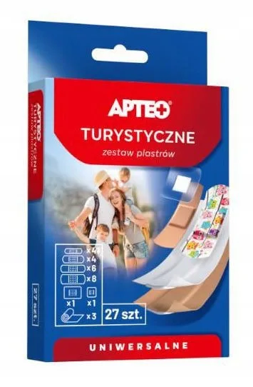 APTEO TURYSTYCZNE ZESTAW PLASTRÓW 27 sztuk 