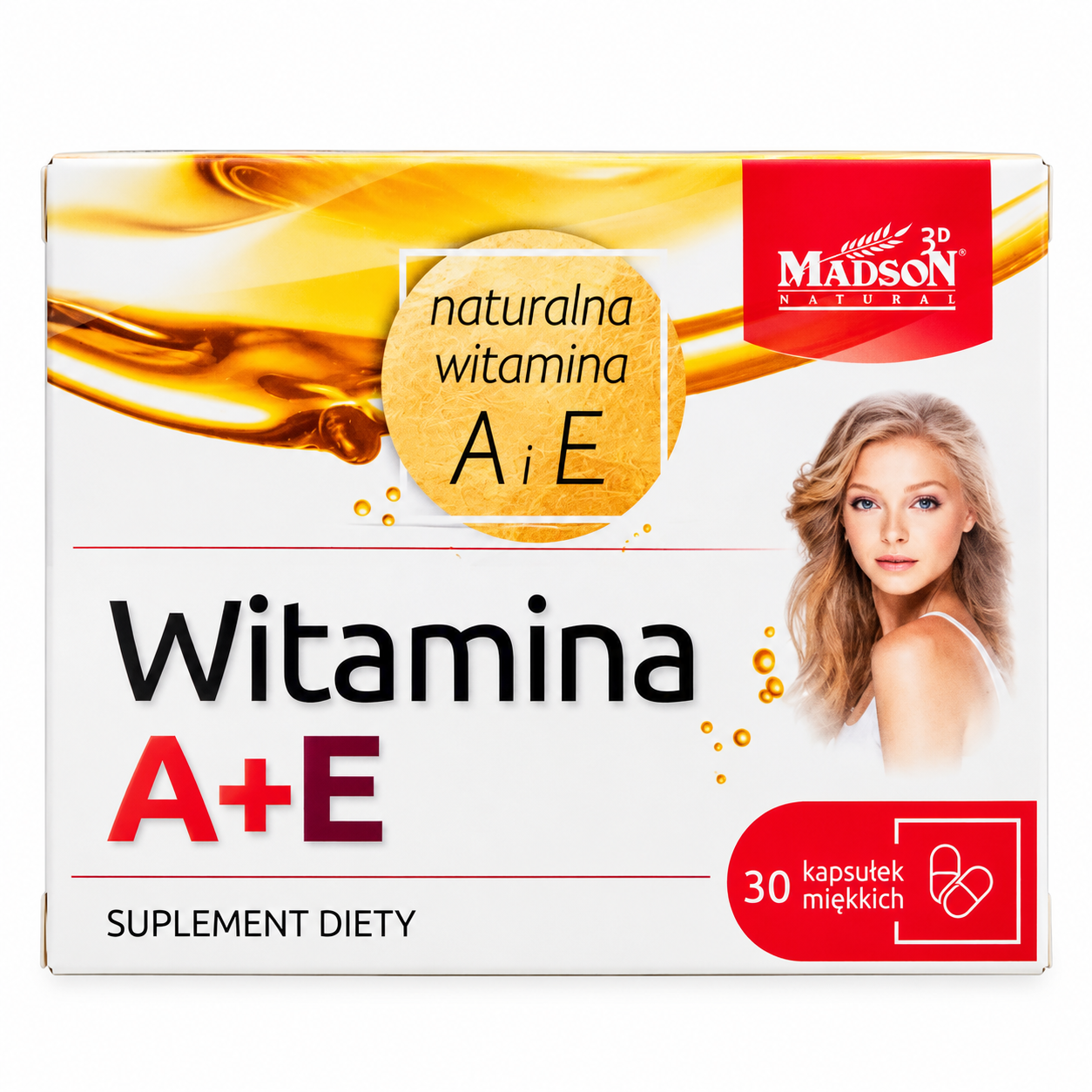 WITAMINA A+E: 30 kapsułek miękkich