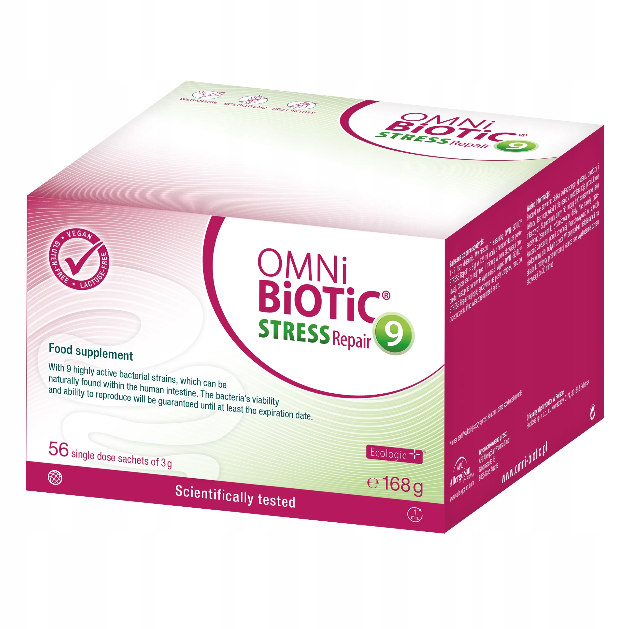 OMNi-BiOTiC STRESS REPAIR 9 56 saszetek
