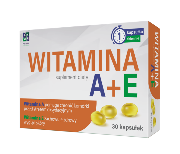 WITAMINA A+E 30 kaps...