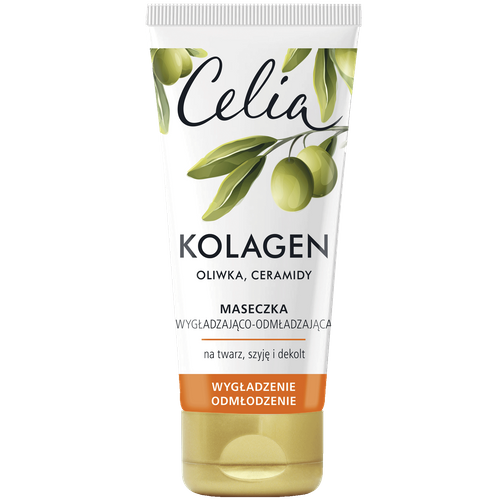 CELIA Maseczka do twarzy wygładzająco-odmładzająca Oliwka 60 ml
