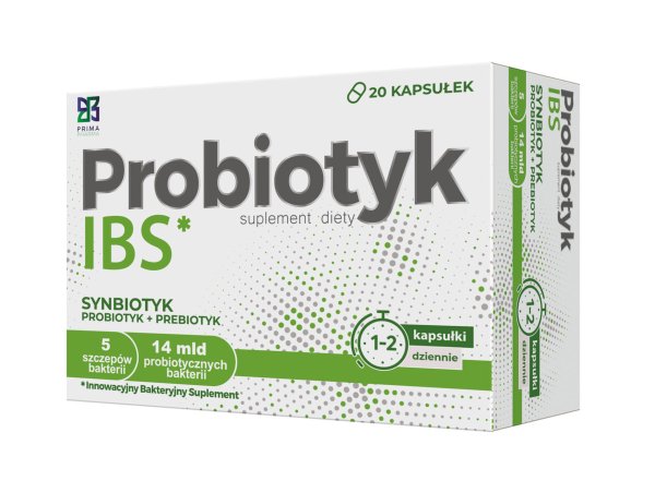 PROBIOTYK IBS 20 kapsułek