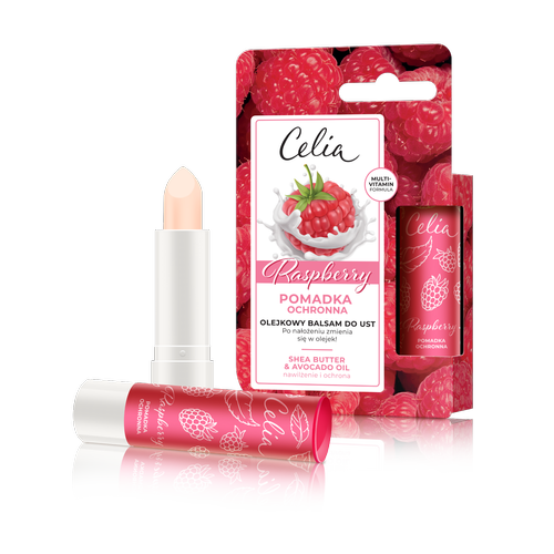CELIA Olejkowy balsam do ust Raspberry