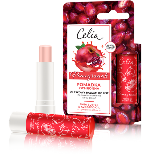 CELIA Olejkowy balsam do ust Pomegranate