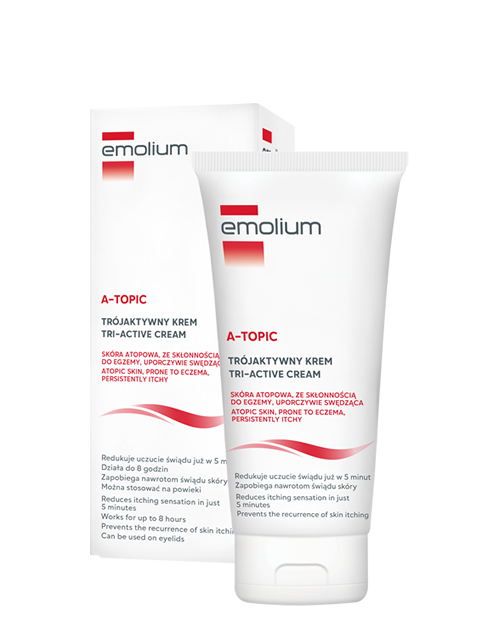 EMOLIUM A-TOPIC KOJĄCY TRÓJAKTYWNY KREM 75 ml