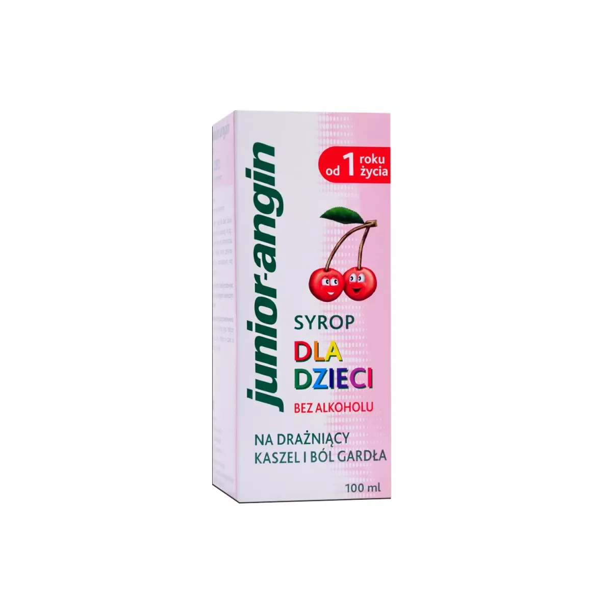 JUNIOR-ANGIN DLA DZIECI 100 ml syrop