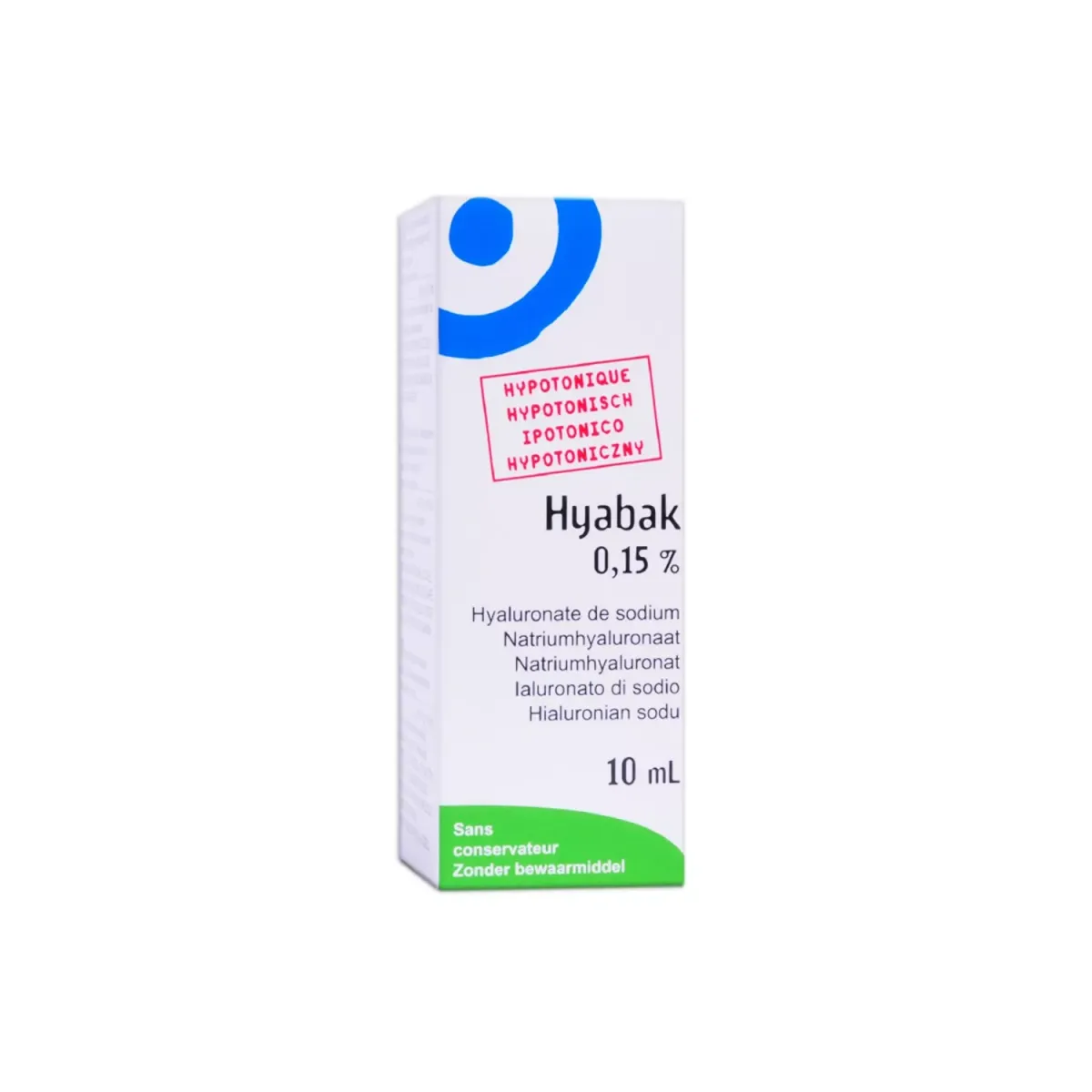 HYABAK 0,15% 10 ml krople