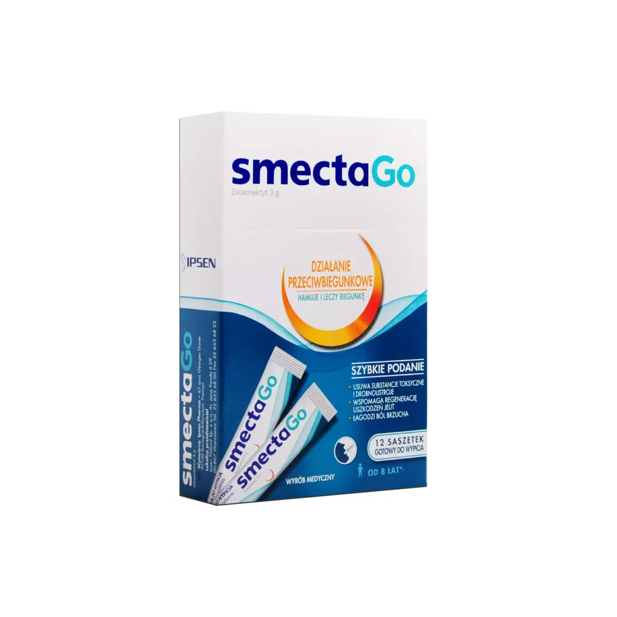 SMECTA GO 12 saszetek