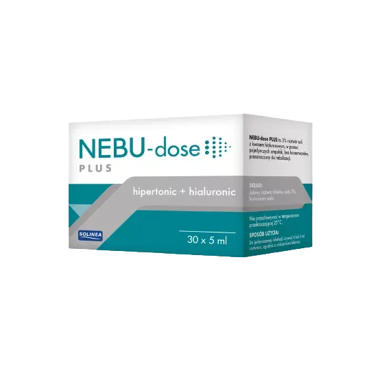 NEBU-DOSE PLUS 30 ampułek: po 5 ml roztwór do inhalacji