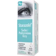 STARAZOLIN SUCHE I PODRAŻNIONE OCZY 10 ml