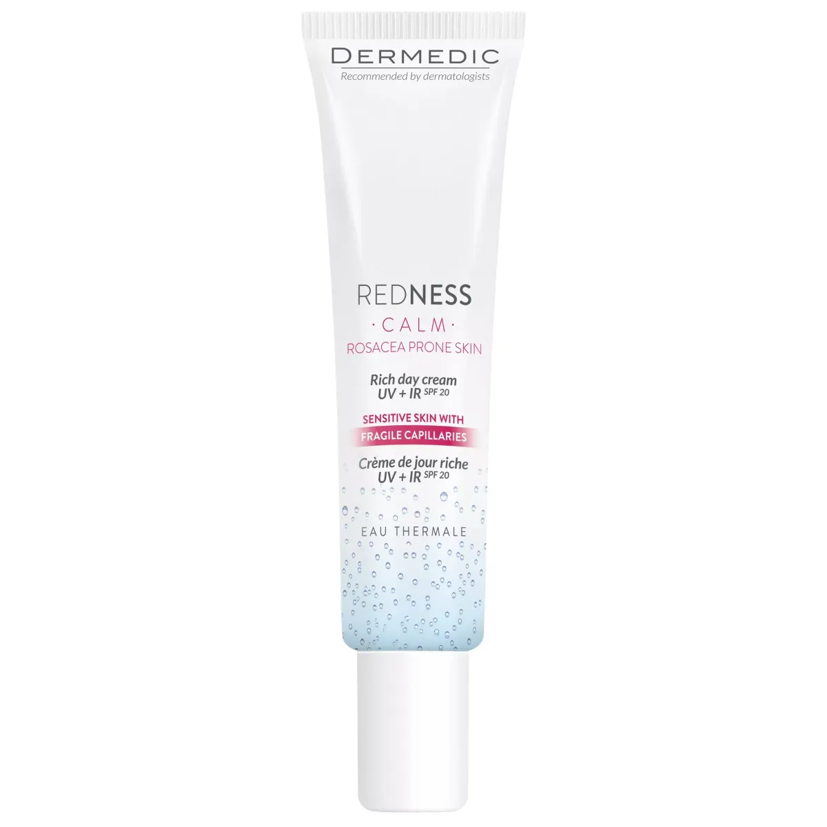 DERMEDIC REDNESS CALM BOGATY KREM NA DZIEŃ UV+IR 40 ml