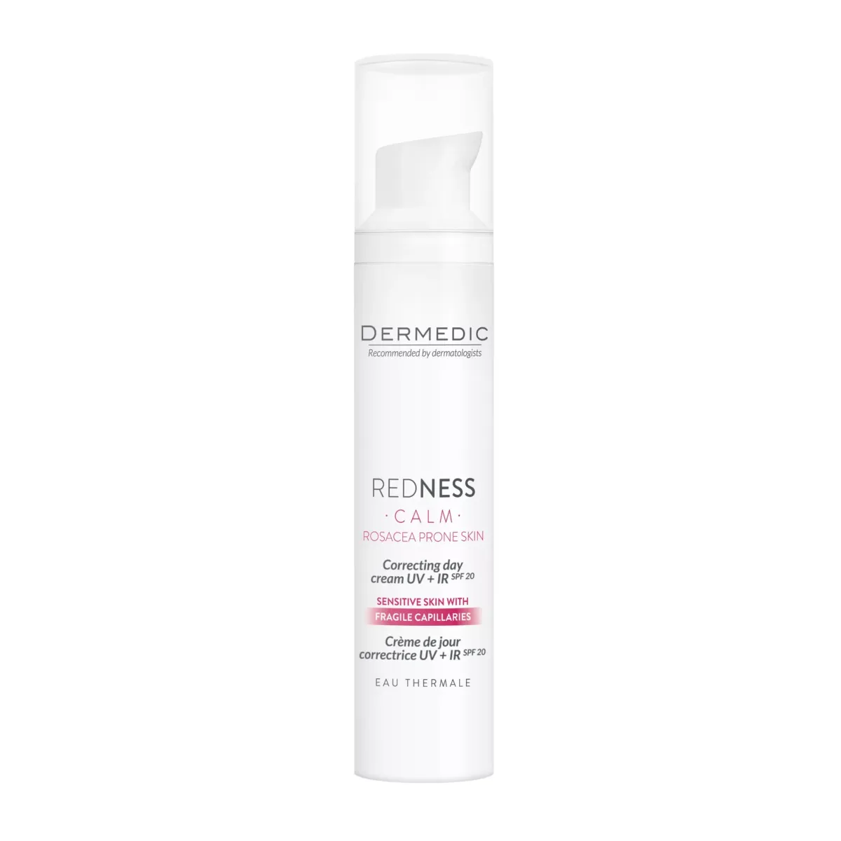 DERMEDIC REDNESS CALM KREM KORYGUJĄCY NA DZIEŃ UV+IR 40 ml