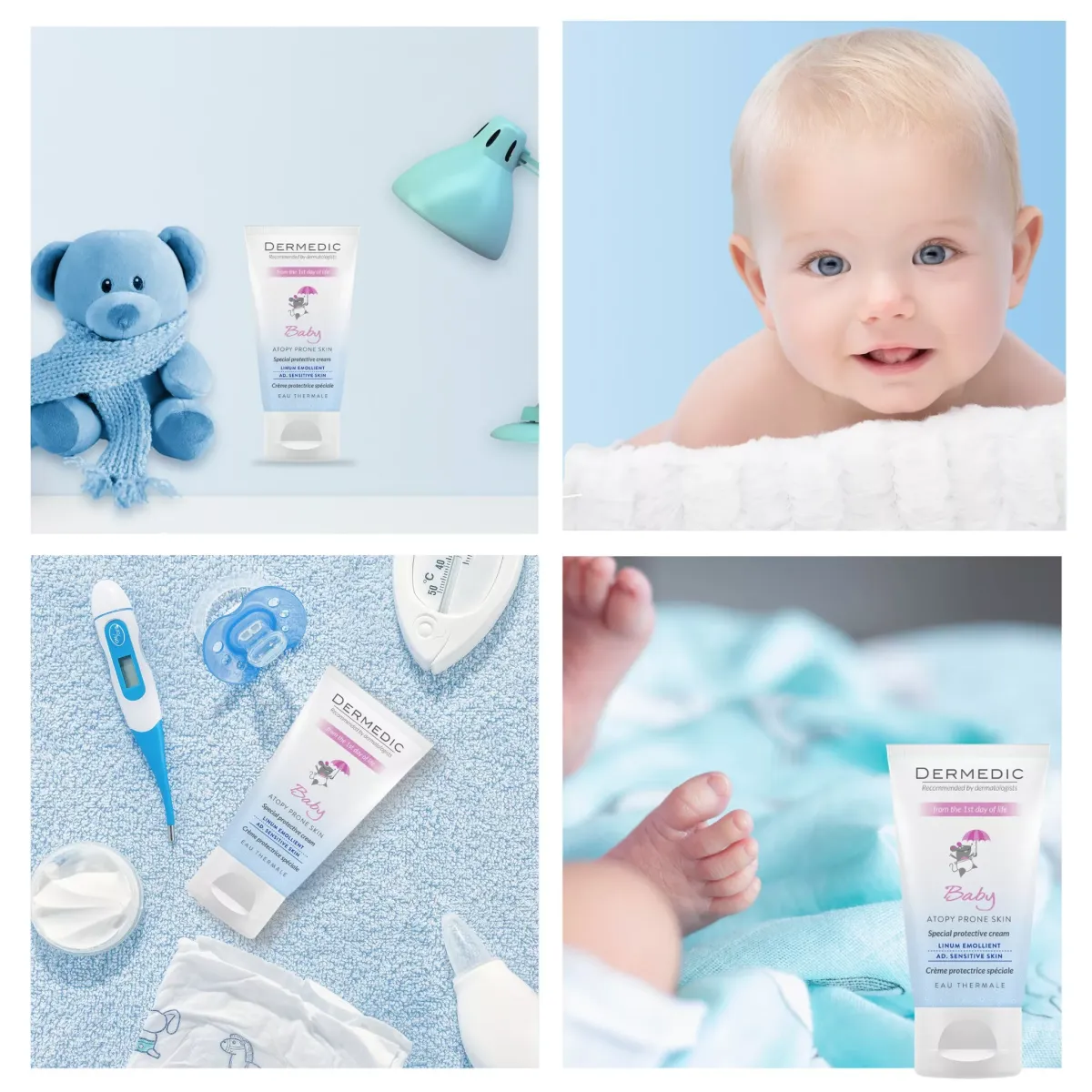 DERMEDIC BABY OCHRONNY KREM SPECJALNY SPF 15 OD 1. DNIA ŻYCIA 50 ml