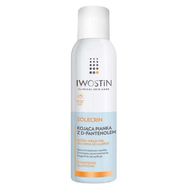 IWOSTIN SOLECRIN KOJĄCA PIANKA Z D-PANTENOLEM 150 ml