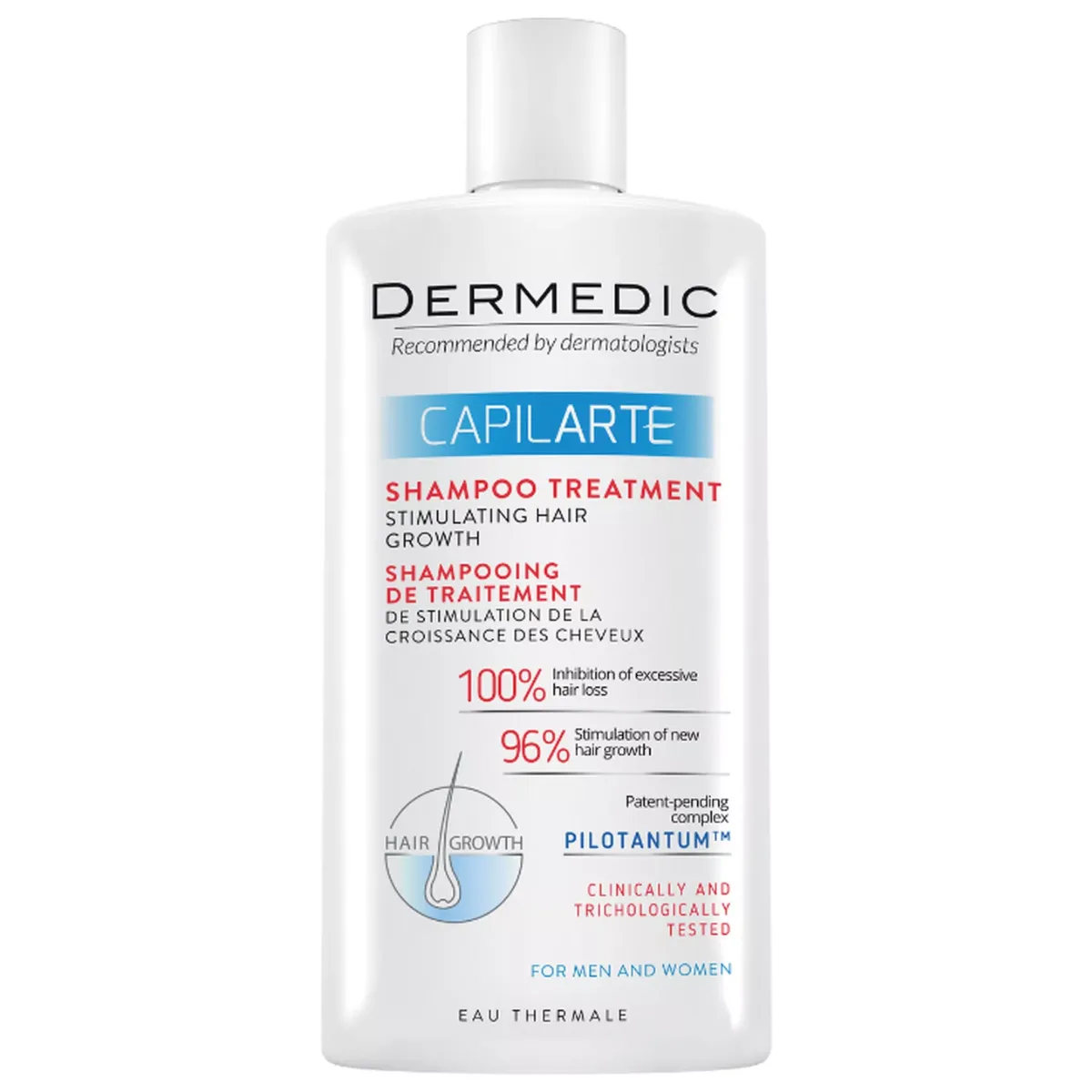 DERMEDIC CAPILARTE SZAMPON KURACJA STYMULUJĄCA WZROST WŁOSÓW 300 ml