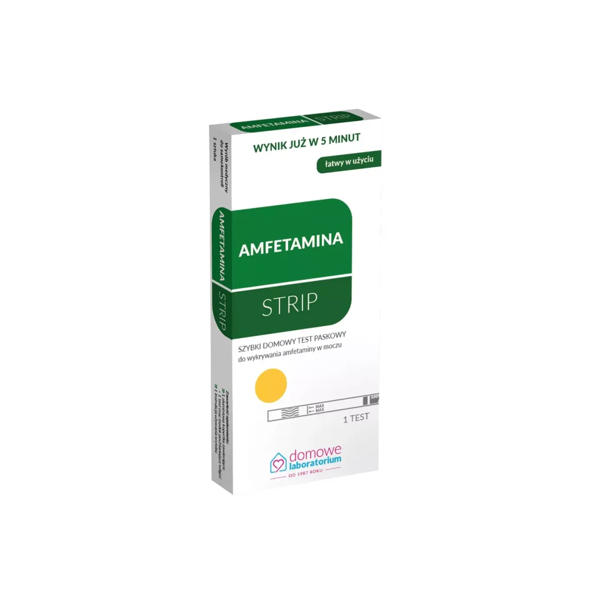 AMFETAMINA STRIP TEST NARKOTYKOWY PASKOWY 1 sztuka