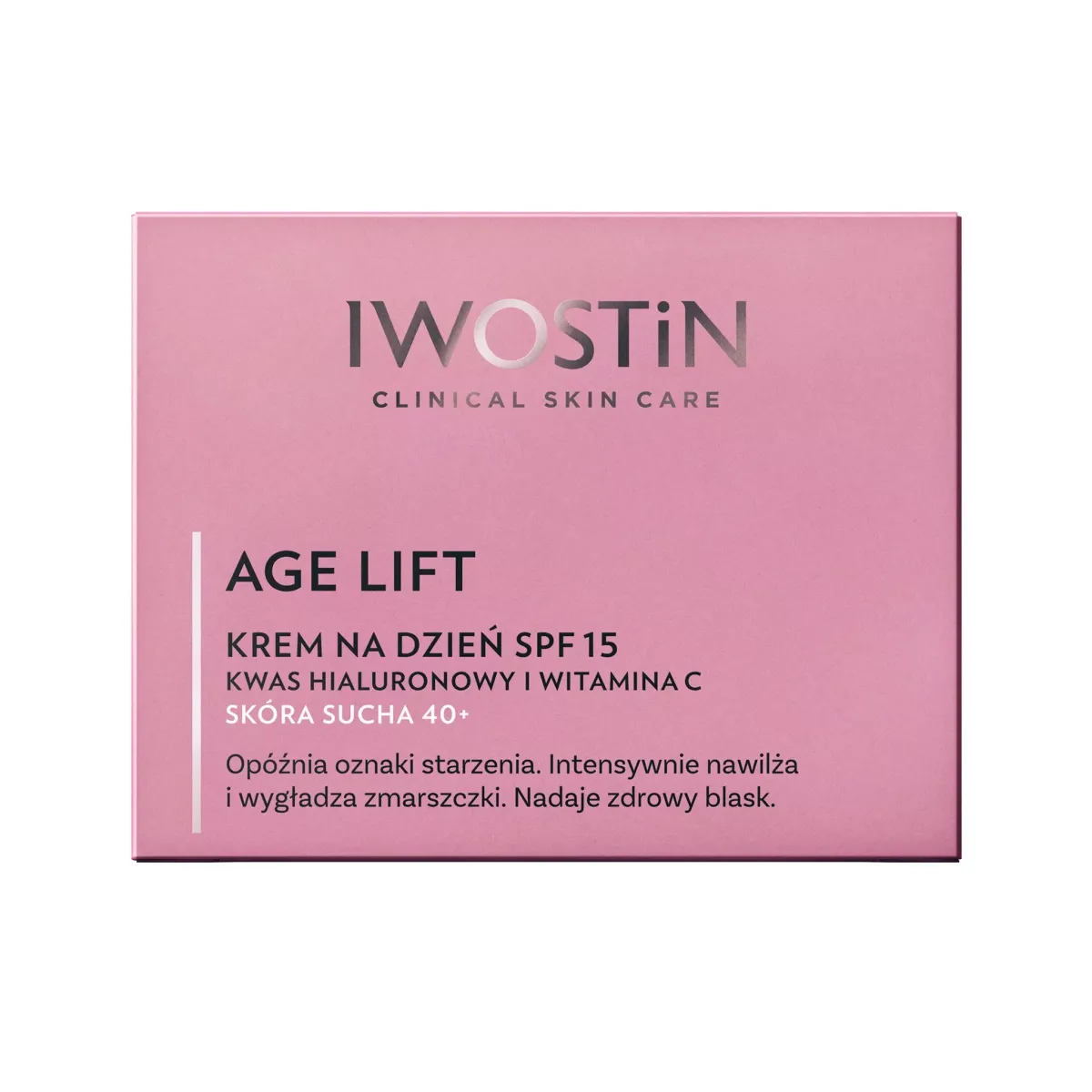 IWOSTIN AGE LIFT KREM NA DZIEŃ SPF 15 DO SKÓRY SUCHEJ 50 ml DW: 2025/09/30