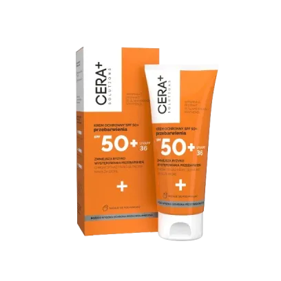 CERA+ SOLUTIONS KREM OCHRONNY Z FILTRAMI SPF 50 DO SKÓRY SKŁONNEJ DO PRZEBARWIEŃ 50 ml